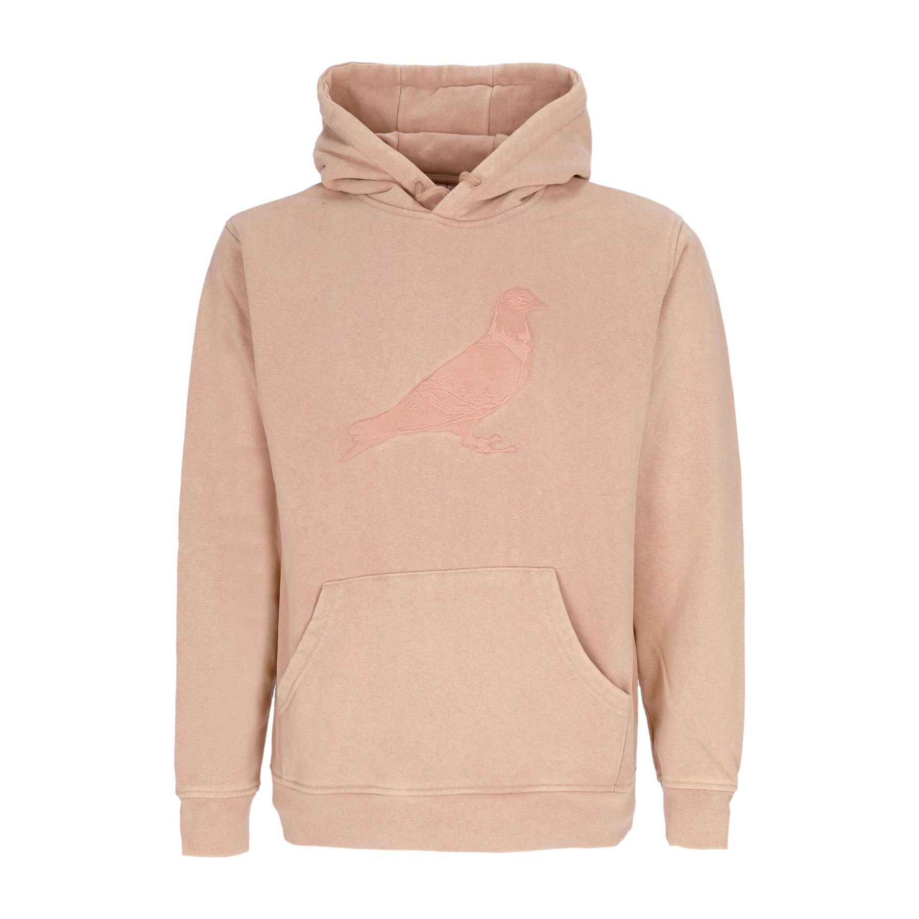Staple, Felpa Cappuccio Uomo Broadway Washed Pigeon Hoodie, Clay