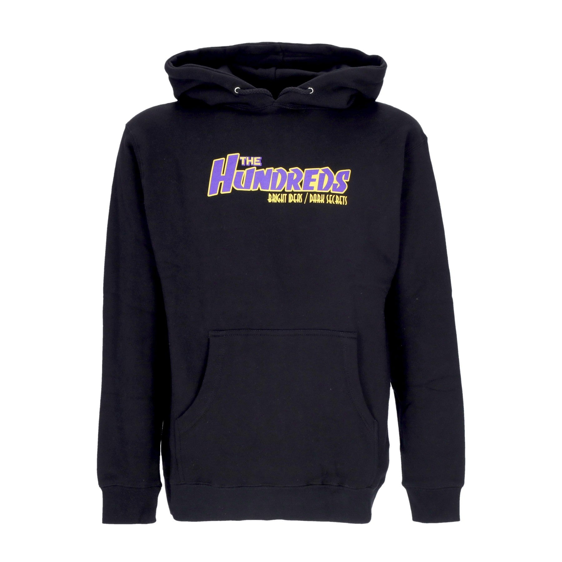 The Hundreds, Felpa Cappuccio Uomo Midnight Pullover, Black