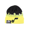 New Era, Cappello Uomo Nba Tip Off Knit Utajaz, Black/original Team Colors