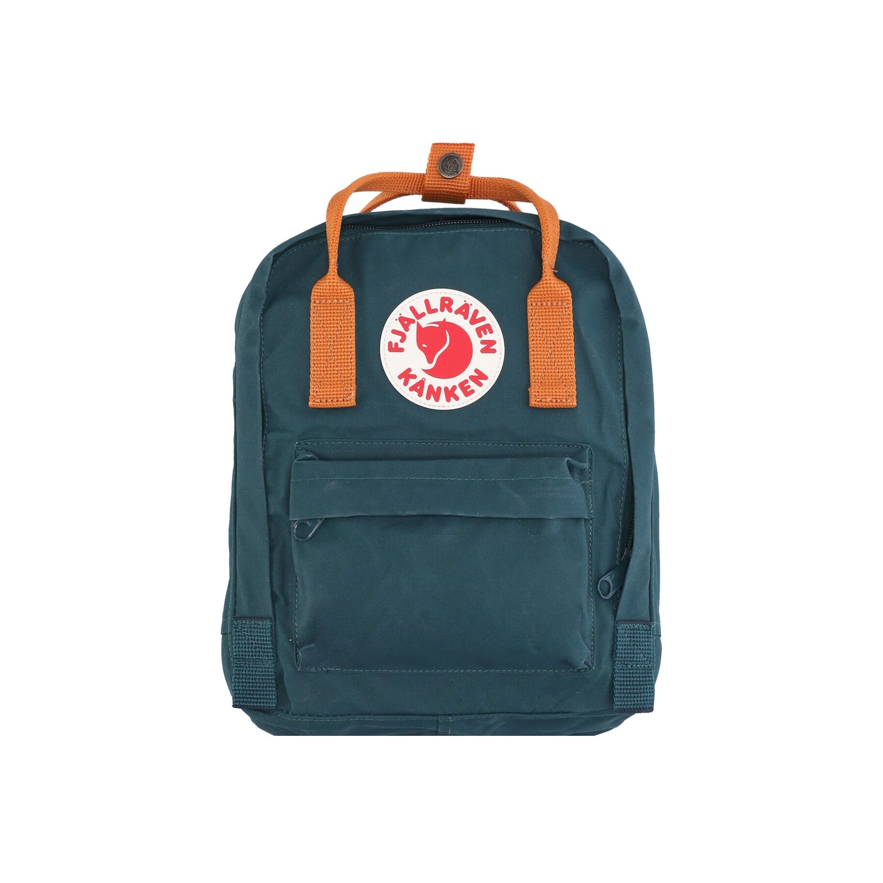 Unisex Kanken Mini Backpack Artic Green/spicy Orange