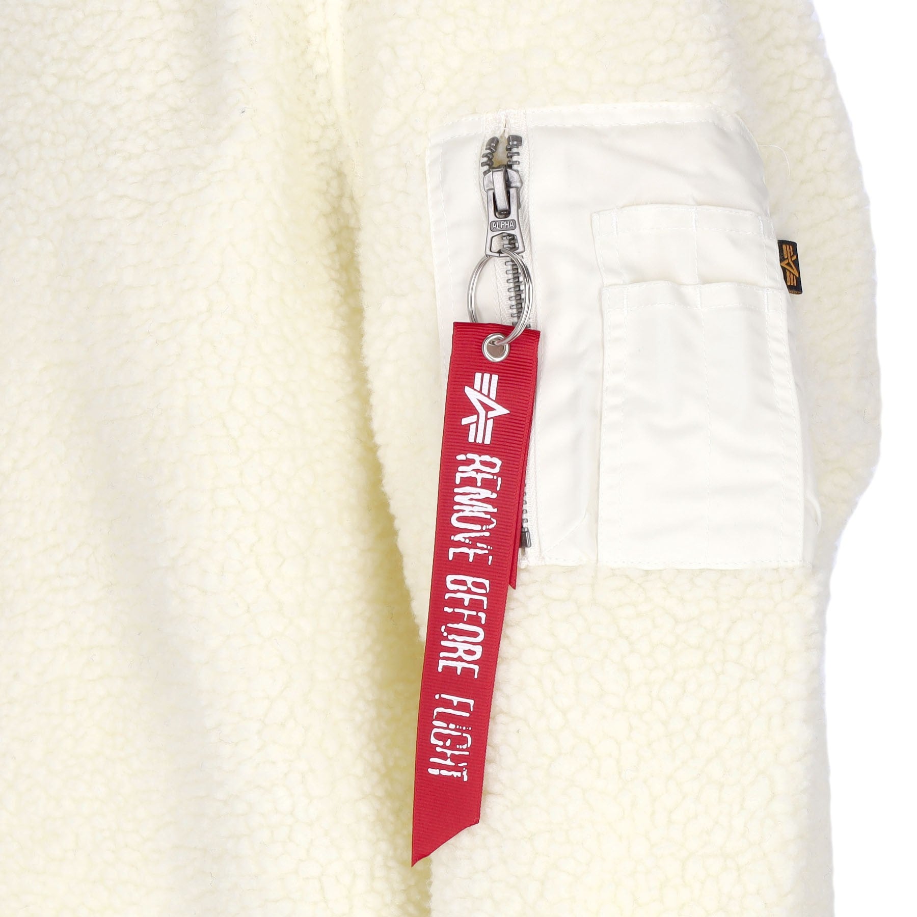 Alpha Industries, Felpa Girocollo Uomo Teddy Sweater, 