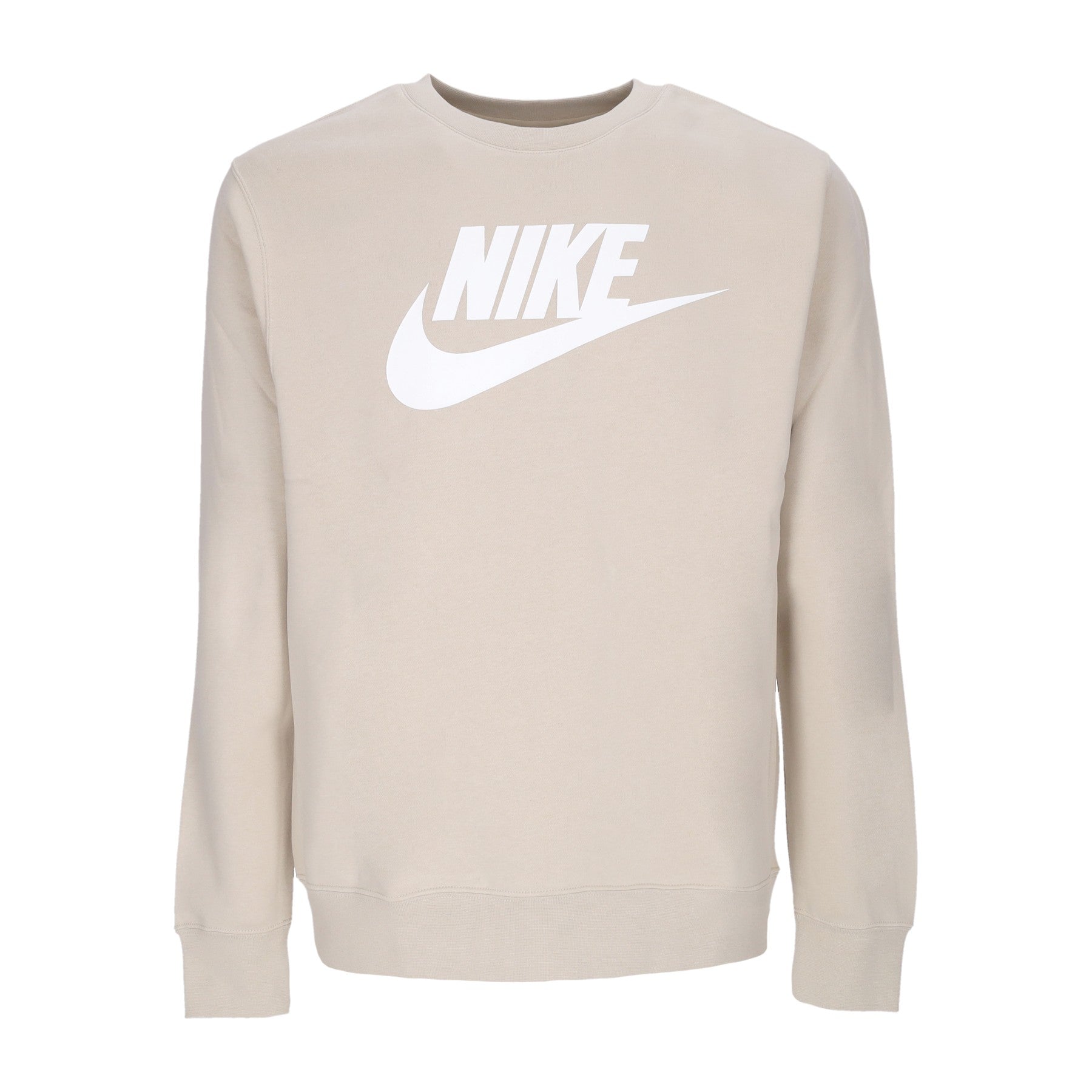 Nike, Felpa Girocollo Uomo Sportswear Club Bb Graphic Crew, Rattan