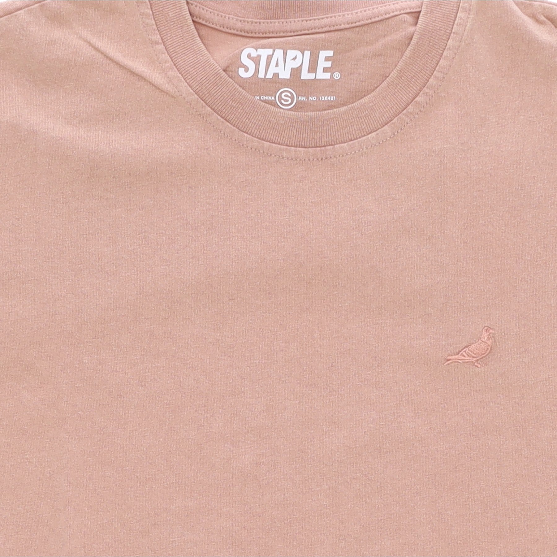 Staple, Maglietta Uomo Broadway Tonal Pigeon Tee, 