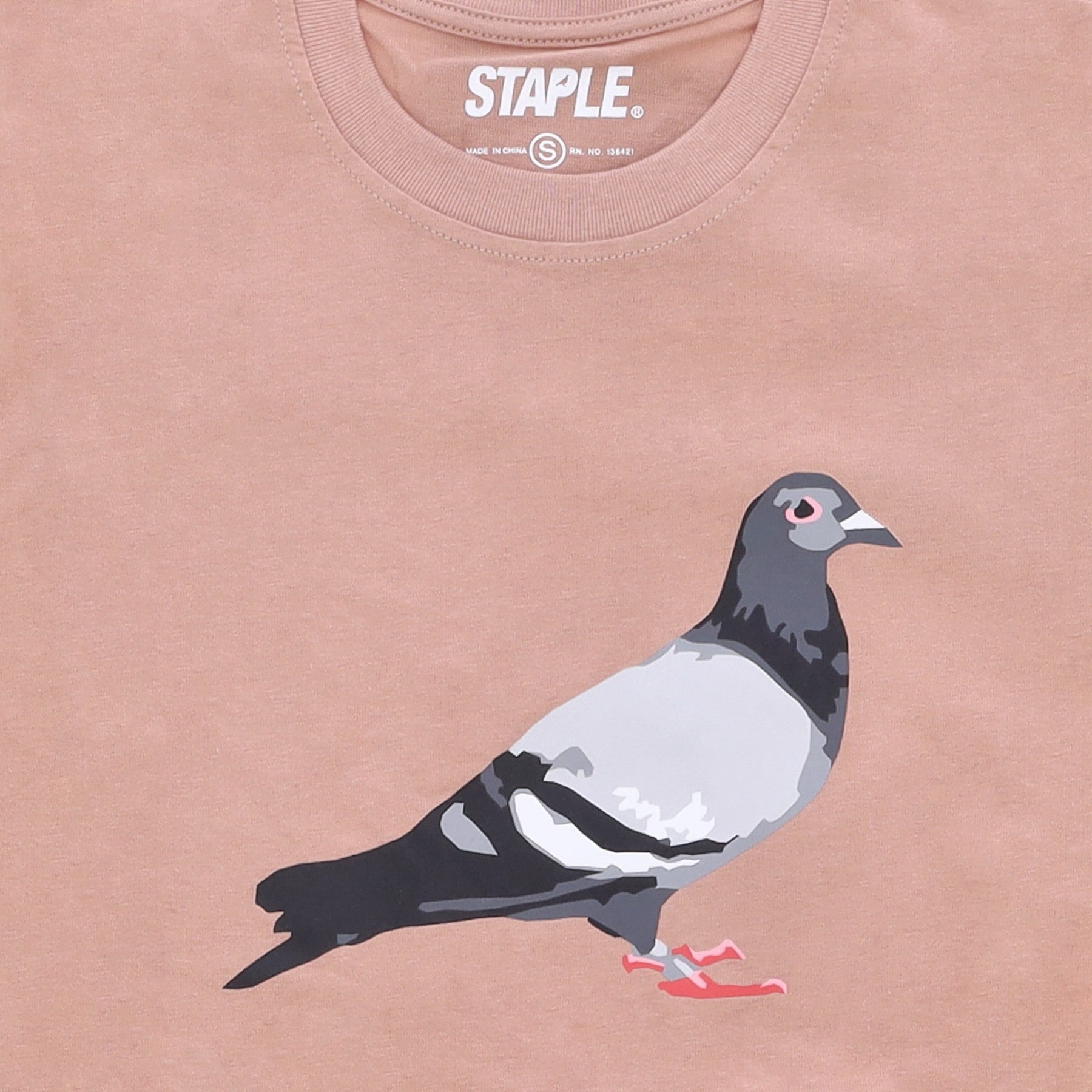 Pigeon Logo Tee Clay Men's T-Shirt