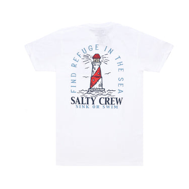 Salty Crew, Maglietta Uomo Outerbanks Standard Tee, White