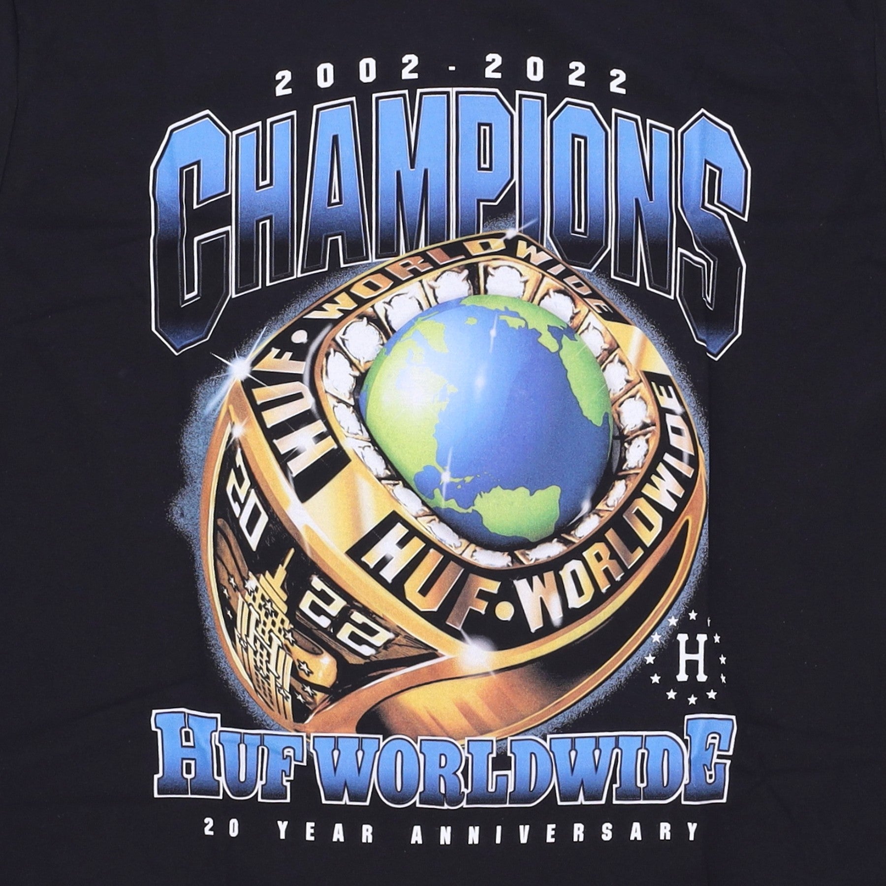 Huf, Maglietta Uomo Champions Tee, 