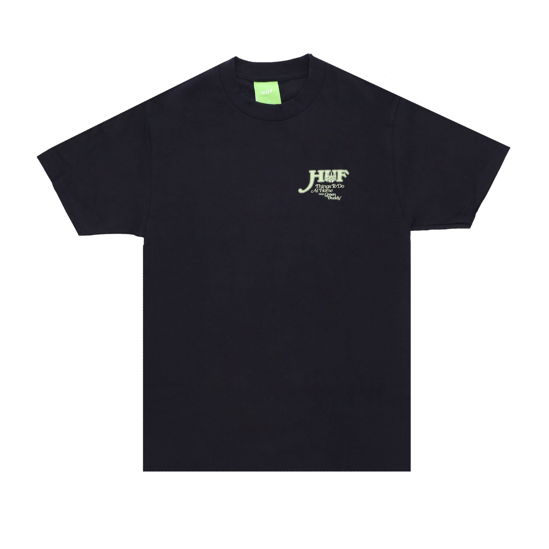 Huf, Maglietta Uomo At Home Tee, 