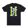 Huf, Maglietta Uomo Hardware Tee, Black