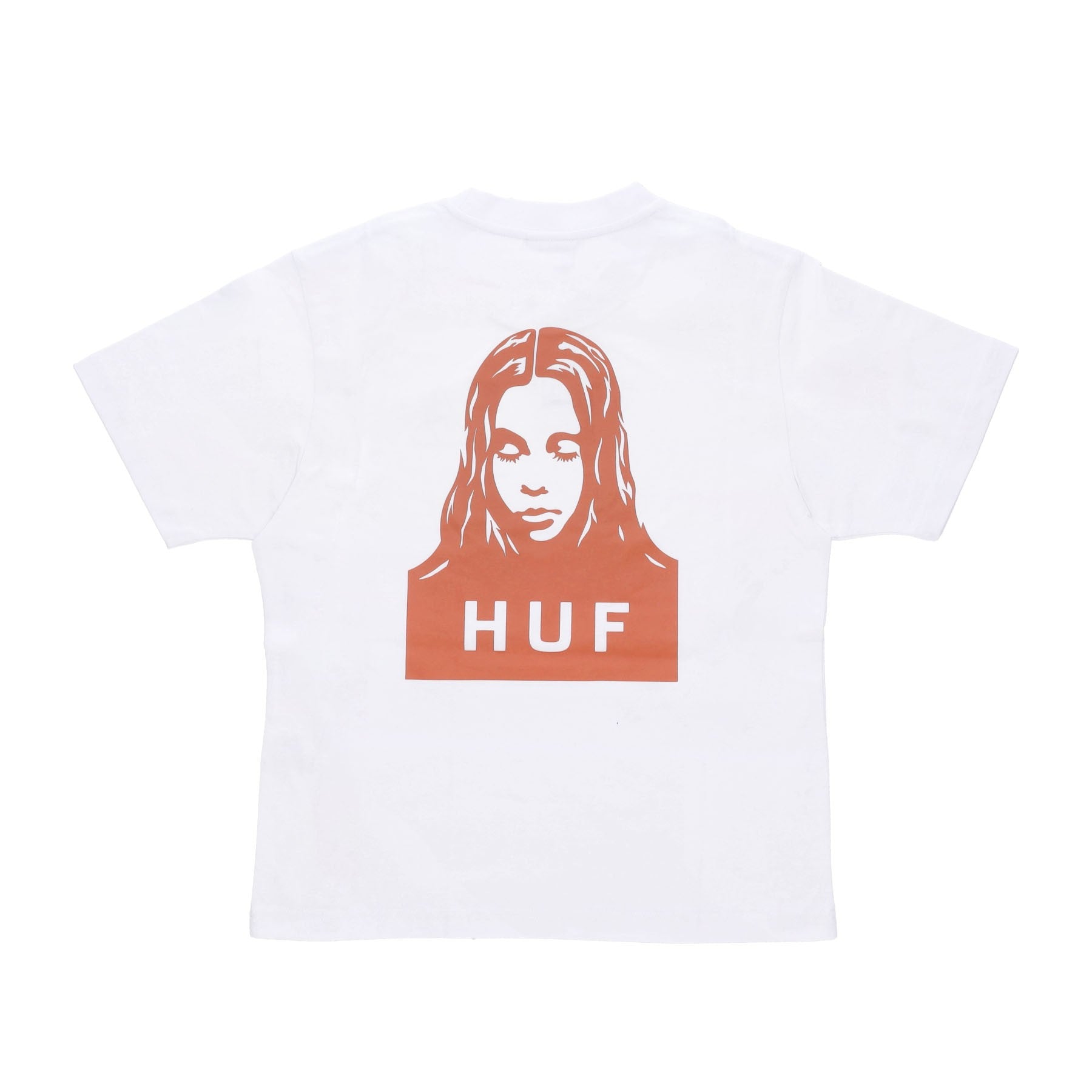 Huf, Maglietta Donna Relax Tee X X-girl, White