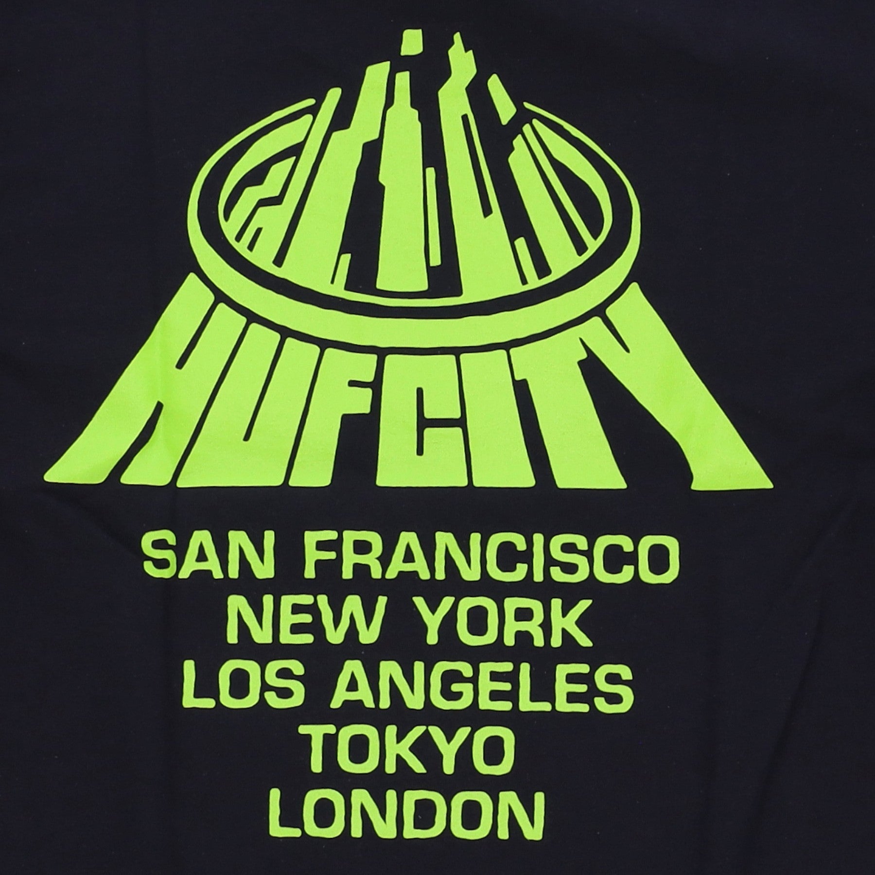 Huf, Maglietta Uomo City Tee, 