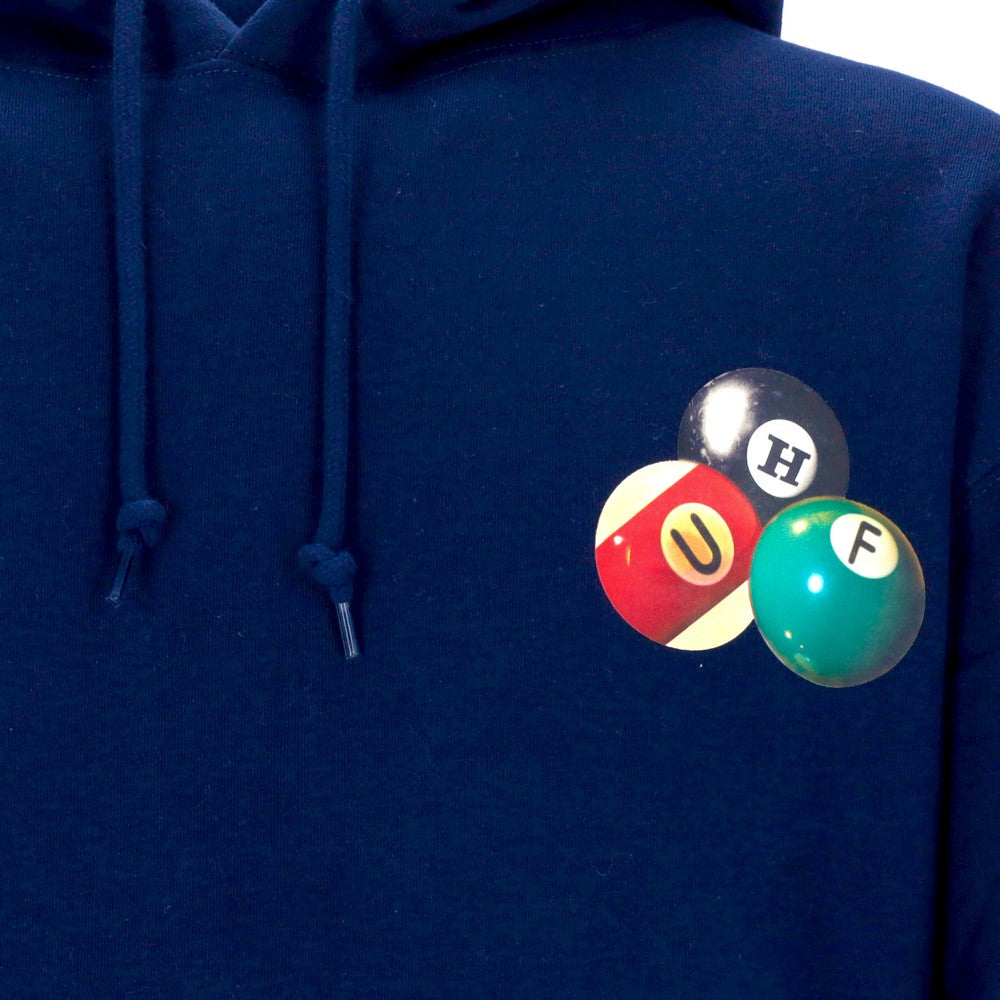 Huf, Felpa Cappuccio Uomo Dirty Pool Tt P/o Hoodie, 