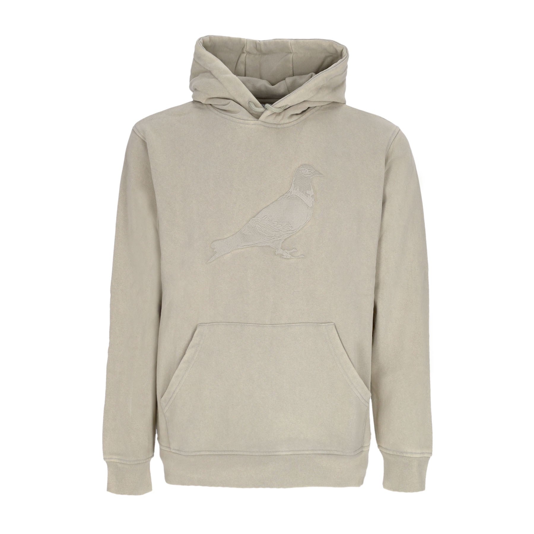 Staple, Felpa Cappuccio Uomo Broadway Washed Pigeon Hoodie, Sage