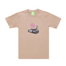 Huf, Maglietta Uomo Live Laugh Love Tee, Sand