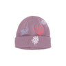 Obey, Cappello Donna Yeji Embroidered Beanie, Lilac Chalk
