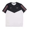 Nike, Maglietta Uomo Sportswear Repeat Sw Pk Tee, Light Bone/black/white