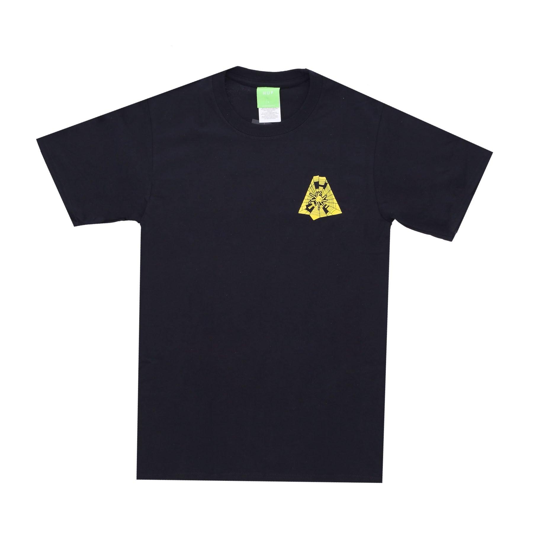 Huf, Maglietta Uomo Tangled Webs Tt Tee, 