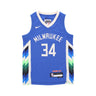 Nike Nba, Canotta Basket Ragazzo Nba City Edition Swingman Jersey No 34 Giannis Antetokounmpo Milbuc, Original Team Colors