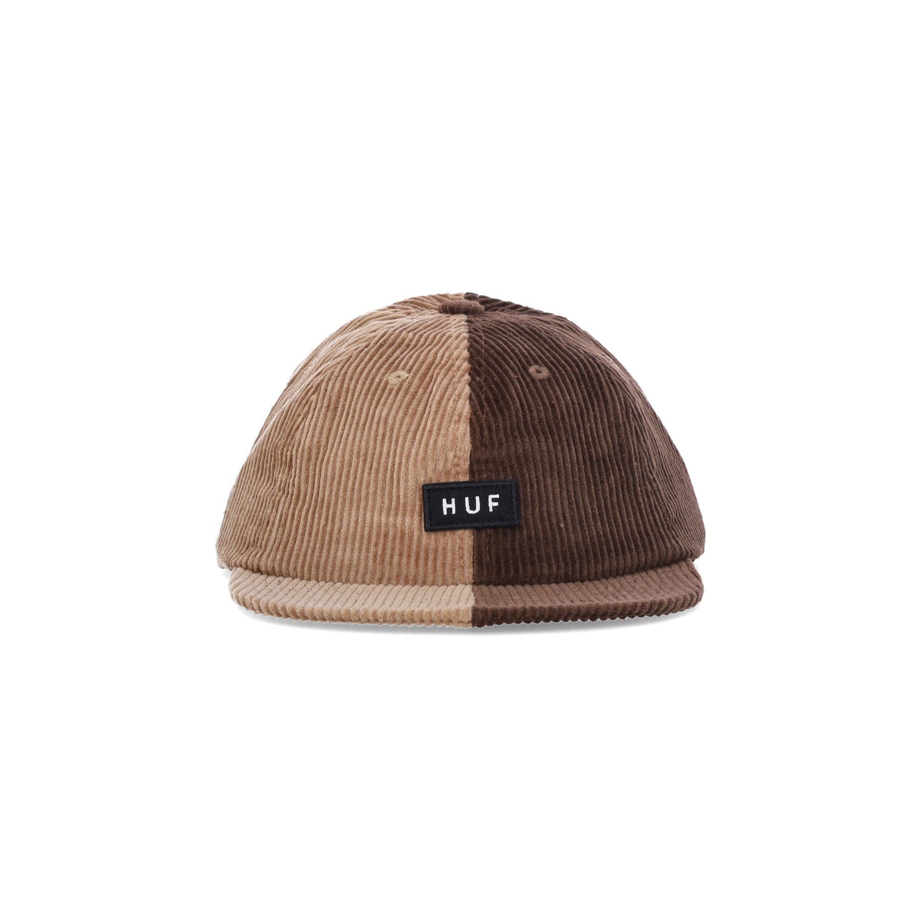 Huf, Cappellino Visiera Piatta Uomo Marina Cord 6 Panel Hat, 