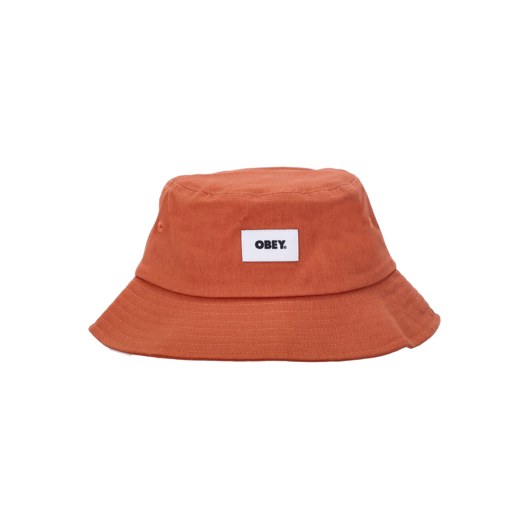 Obey, Cappello Da Pescatore Uomo Bold Label Organic Bucket Hat Ii, Brown Sugar