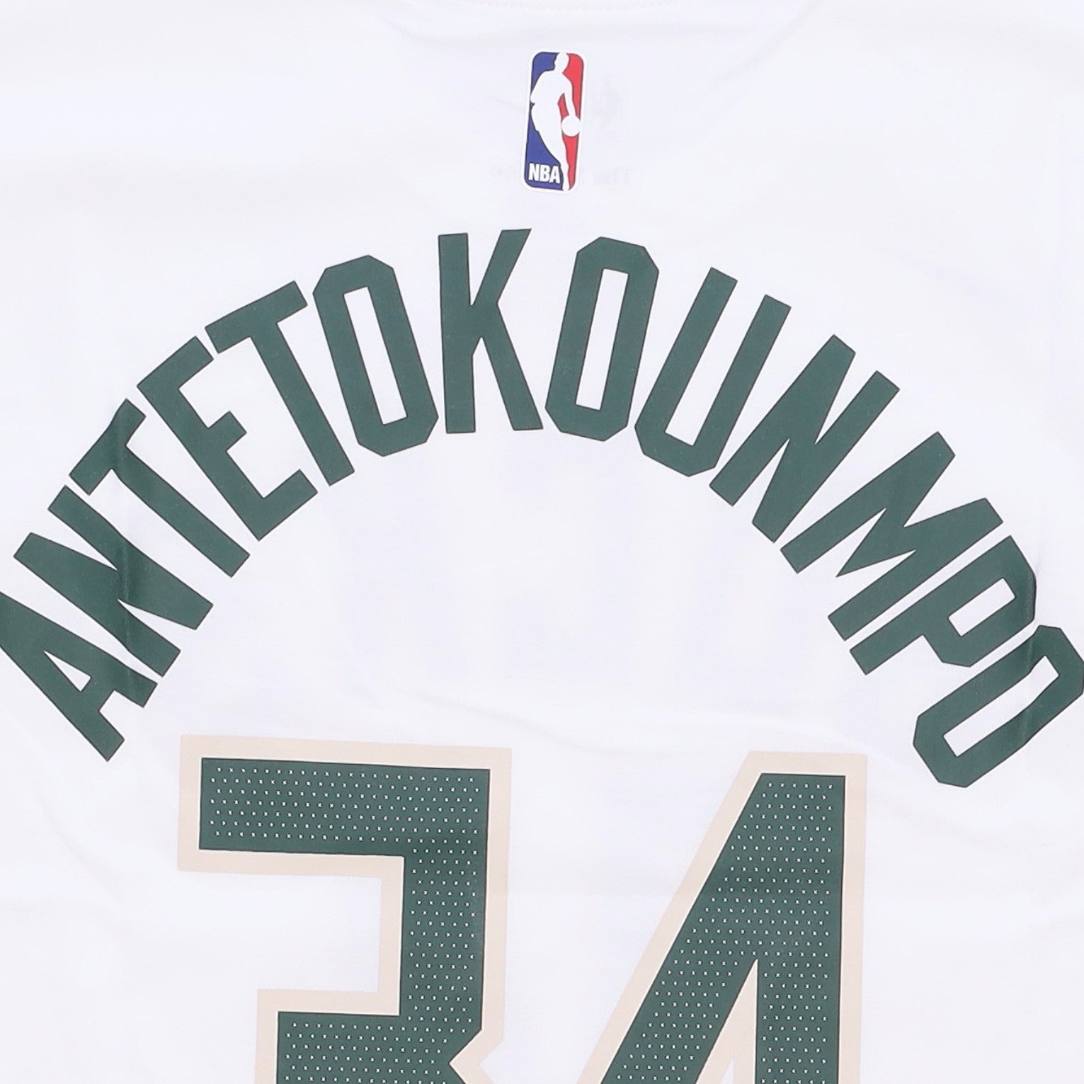 Nike Nba, Maglietta Uomo Nba Essential Tee No 34 Giannis Antetokounmpo Milbuc, 