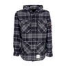 Alpha Industries, Camicia Manica Lunga Cappuccio Uomo 45 P Hooded, Black/grey
