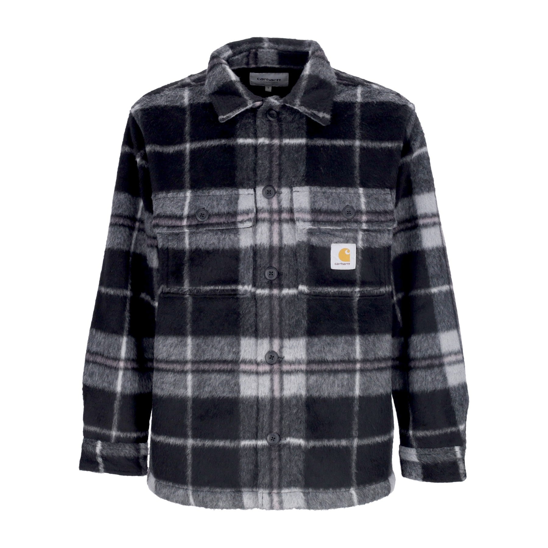 Carhartt Wip, Camicia Manica Lunga Uomo Manning Shirt, Manning Check/black/marengo