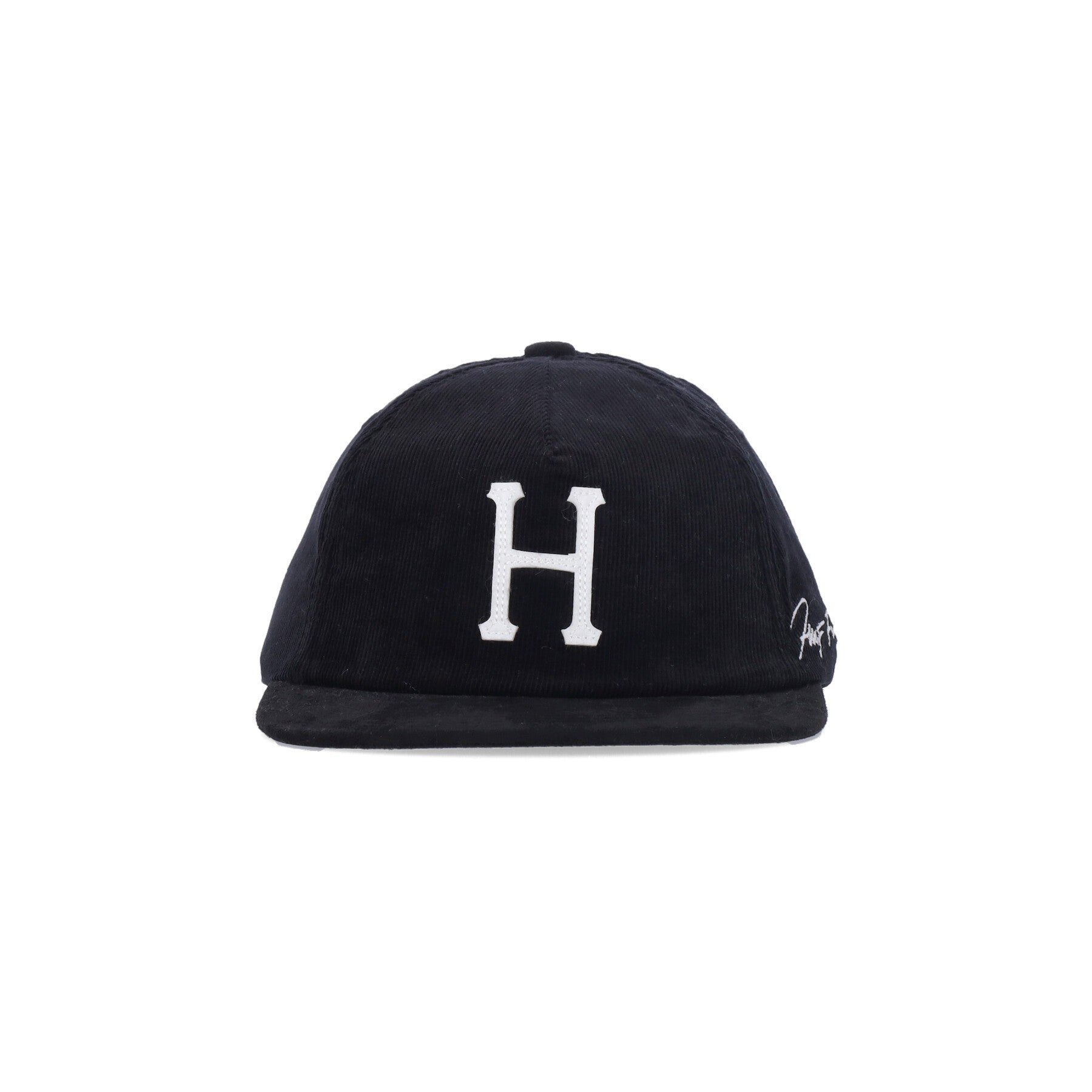 Huf, Cappellino Visiera Piatta Uomo Corduroy Classic H Snapback, 