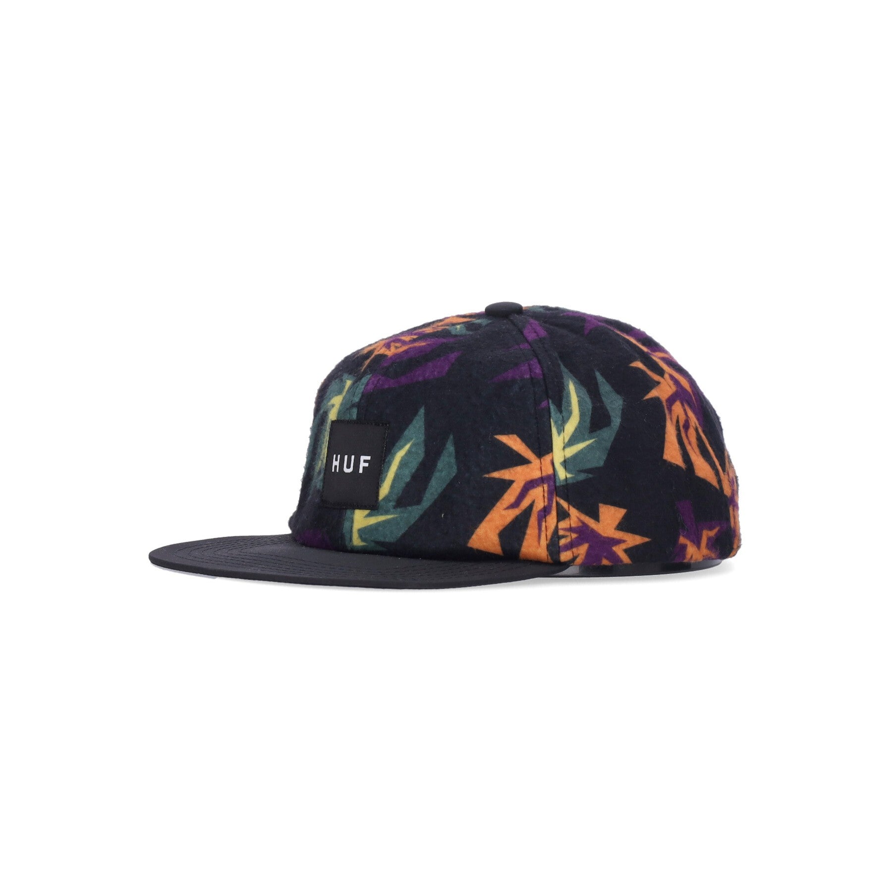 Huf, Cappellino Visiera Piatta Uomo Funny Feeling 6 Panel Hat, Multi