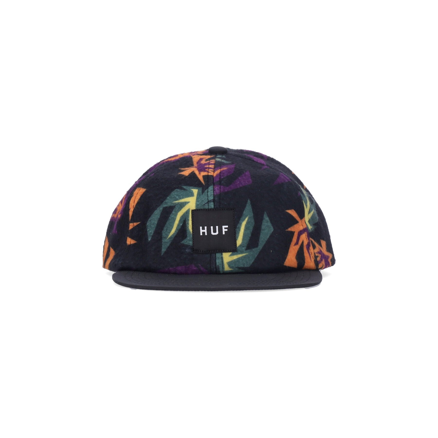 Huf, Cappellino Visiera Piatta Uomo Funny Feeling 6 Panel Hat, Multi