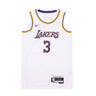 Nike Nba, Canotta Basket Uomo Nba Association Edition 22 Dri-fit Swingman Jersey No 3 Anthony Davis Loslak, White