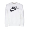 Nike, Felpa Girocollo Uomo Sportswear Club Bb Graphic Crew, White