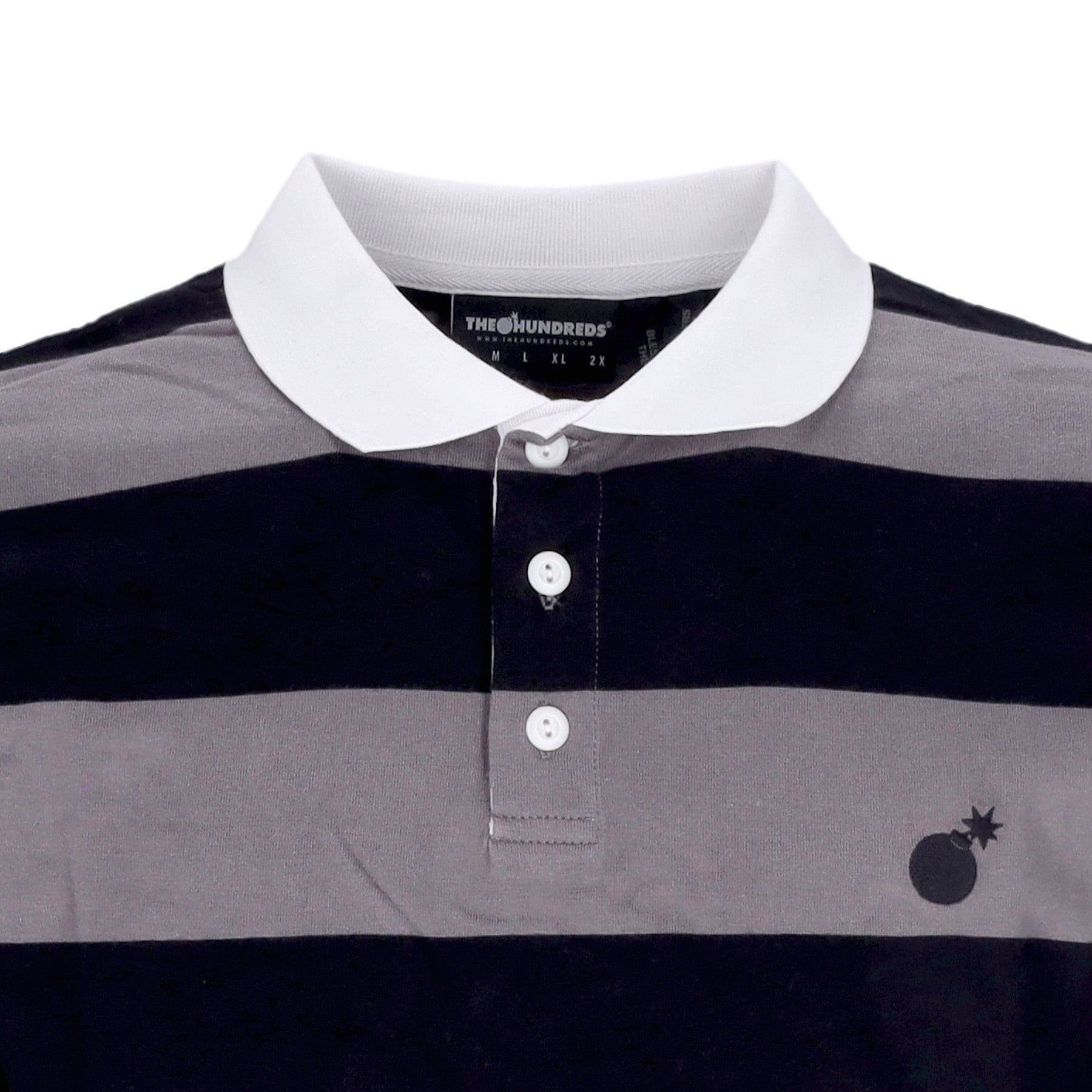 The Hundreds, Polo Manica Lunga Uomo Pacific L/s Rugby, 