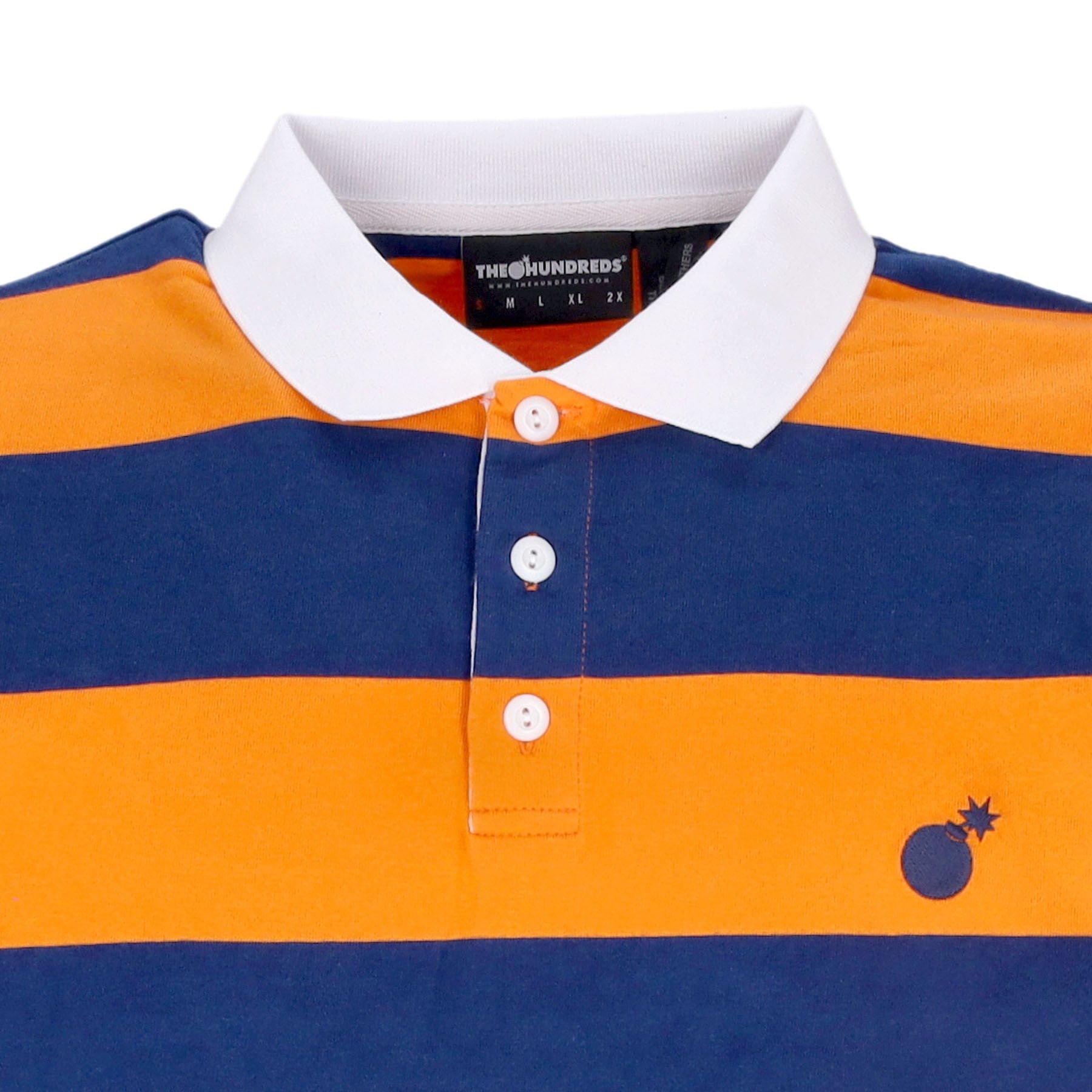 The Hundreds, Polo Manica Lunga Uomo Pacific L/s Rugby, 