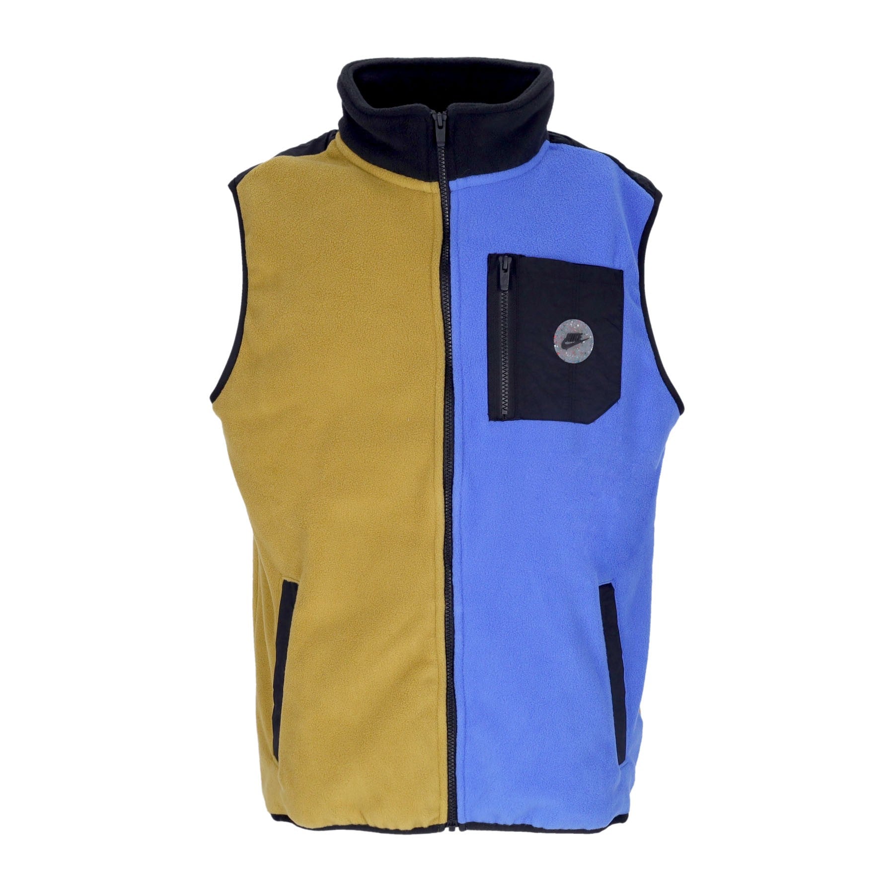 Nike, Smanicato Uomo Sportswear Utility Vest, Golden Moss/medium Blue/black