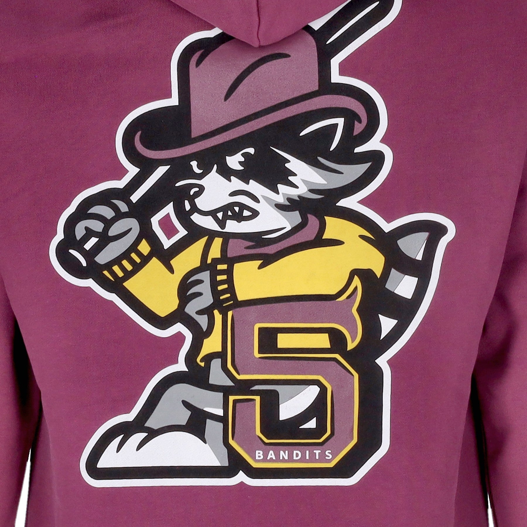 5tate Of Mind, Felpa Cappuccio Uomo Bandits Hoodie, 