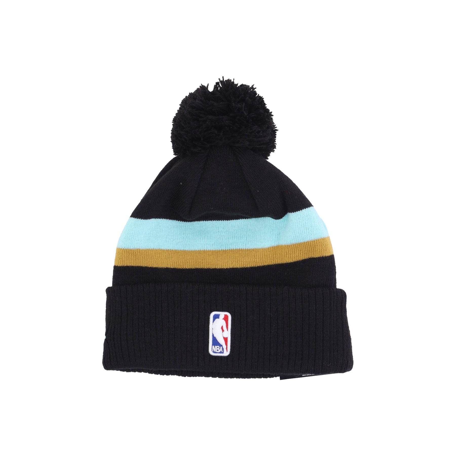 New Era, Cappello Pom Pom Uomo Nba City Night Knit Chahor, 