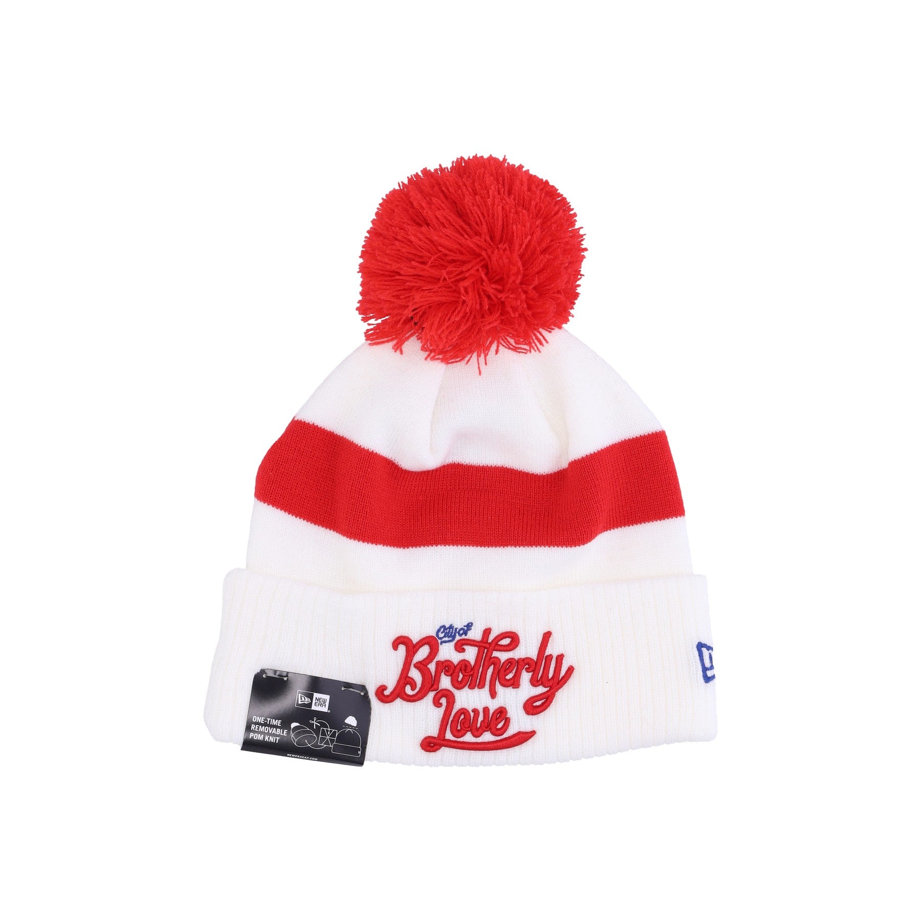 Pom Pom Hat Men's Nba City Night Knit Phi76e Original Team Colors