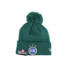New Era, Cappello Pom Pom Uomo Nba City Night Alt Graphic Knit Detpis, Original Team Colors