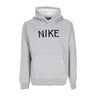 Nike, Felpa Cappuccio Uomo Sportswear Hbr-c Bb Pullover Hoodie, Dk Grey Heather/white/black