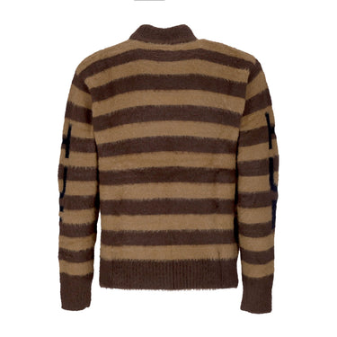 Huf, Maglione Donna Shroom Jacquard Knit Sweater, Brown