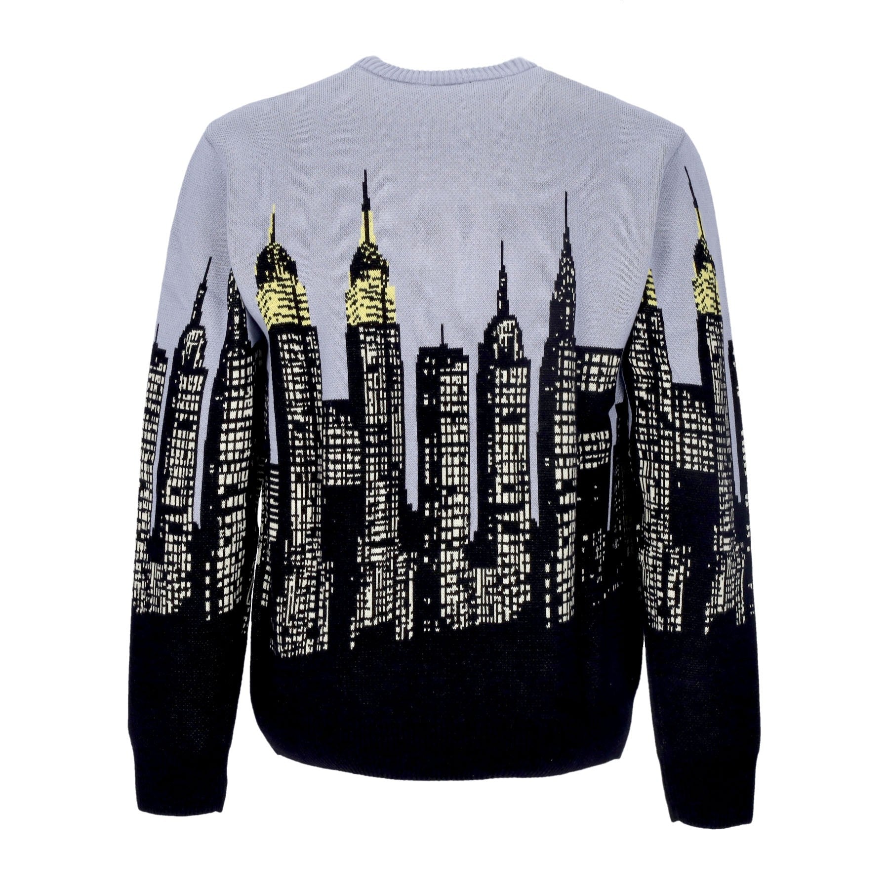 Huf, Maglione Uomo Skyline Crew Sweater, 