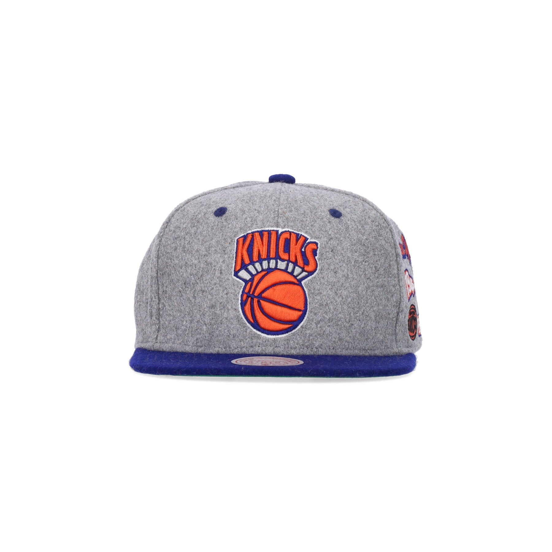 Mitchell & Ness, Cappellino Visiera Piatta Uomo Nba Melton Patch Snapback Hardwood Classics Neykni, 