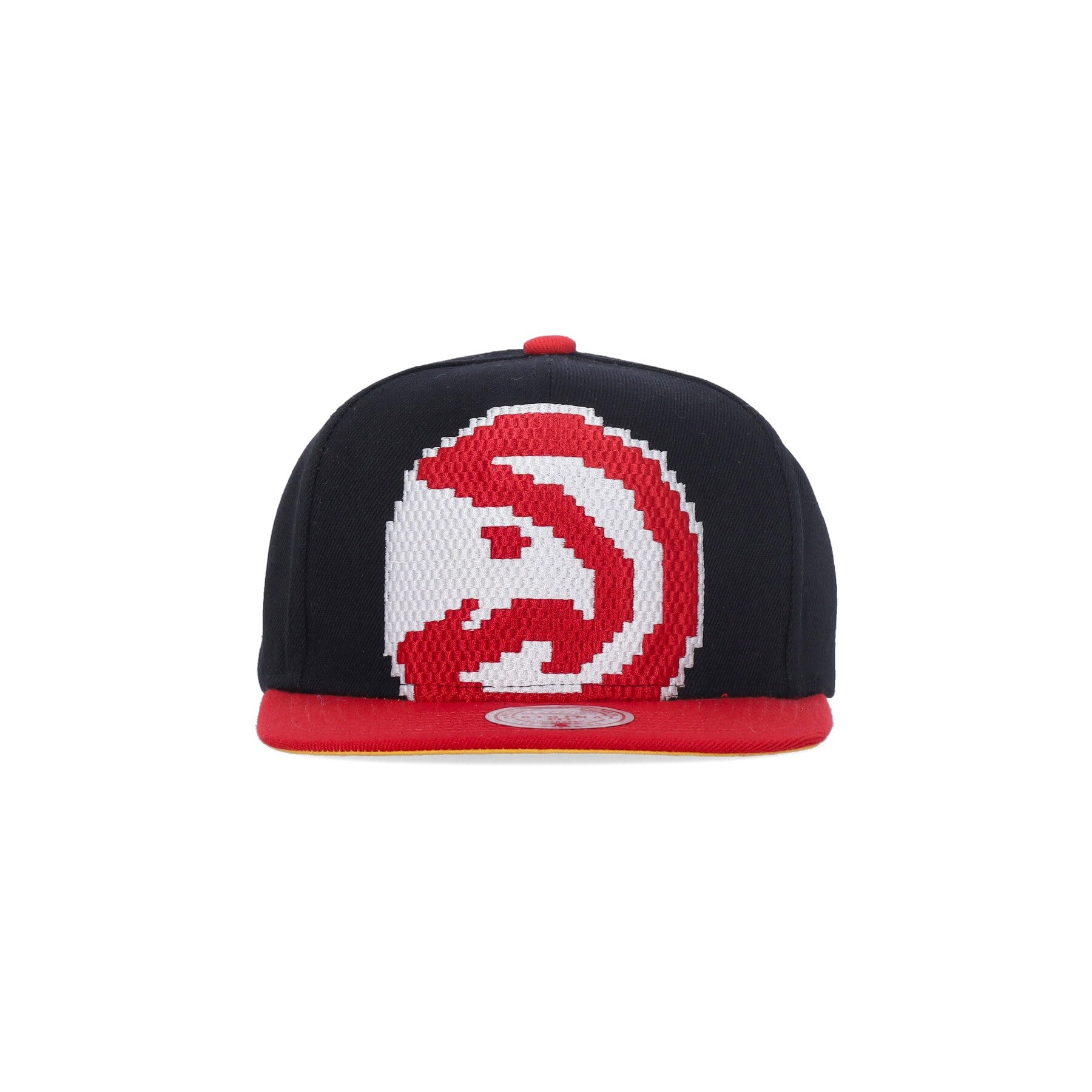 Mitchell & Ness, Cappellino Visiera Piatta Uomo Nba 8 Bit Xl Snapback Hardwood Classics Atlhaw, 