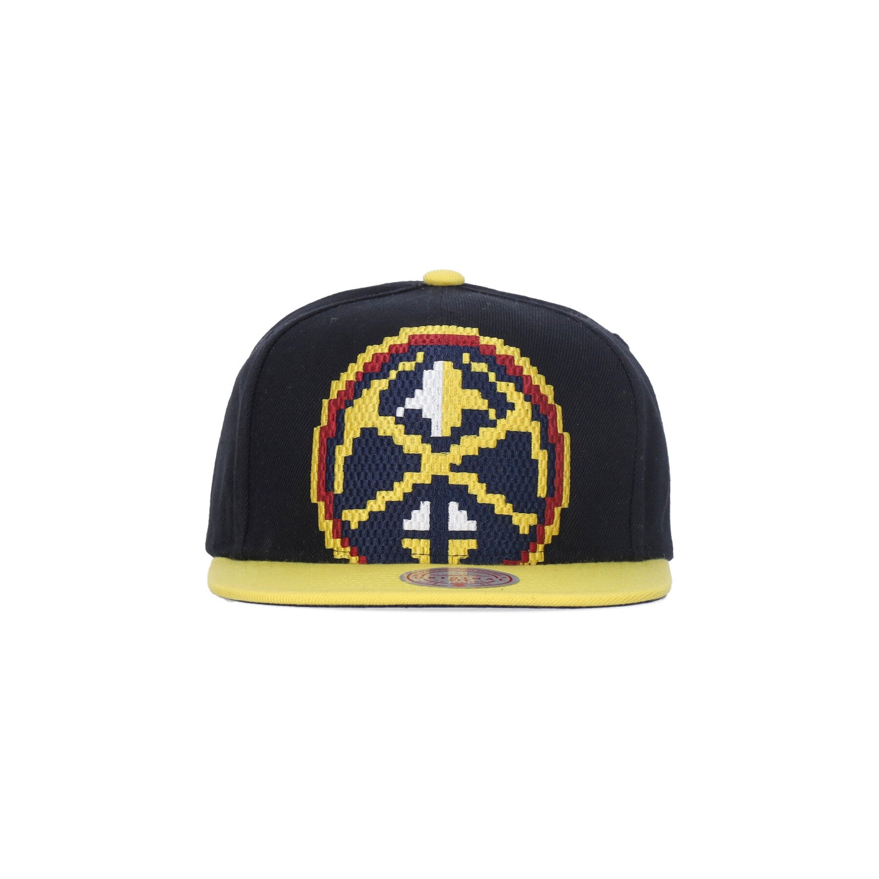 Mitchell & Ness, Cappellino Visiera Piatta Uomo Nba 8 Bit Xl Snapback Hardwood Classics Dennug, 