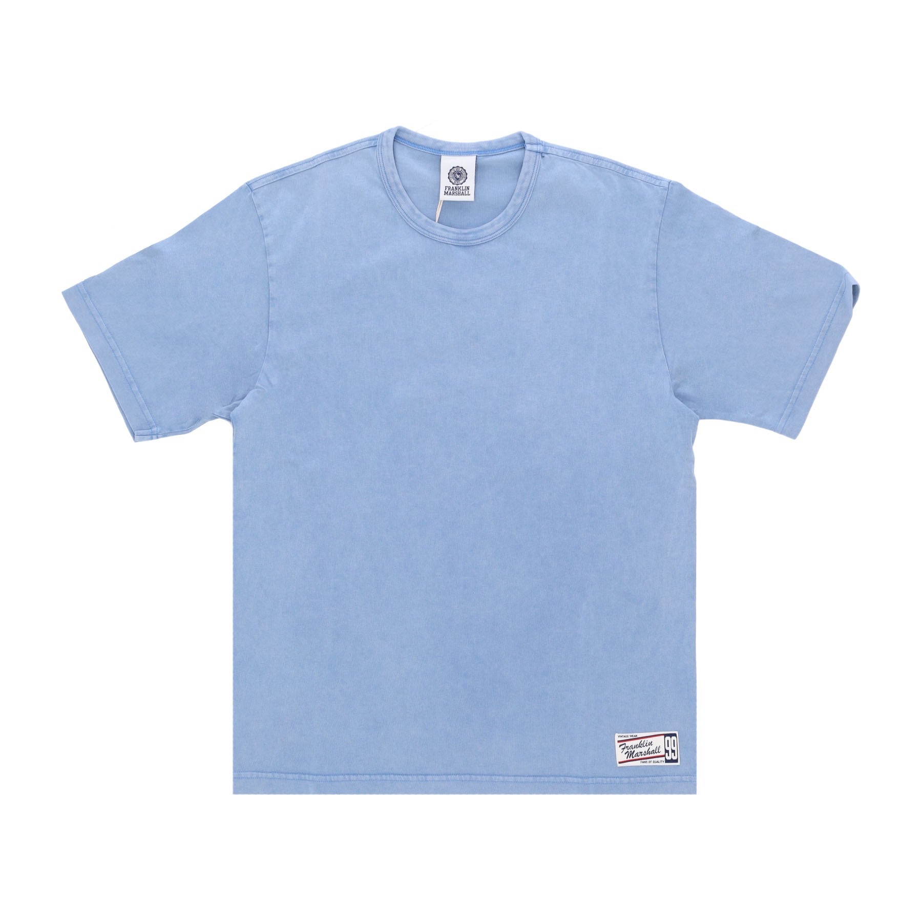 Acid Wash 20/1 Tee Light Blue Men's T-Shirt