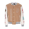 Propaganda, Giubbotto College Uomo Dirty Street College Jacket, Camel