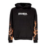 Phobia, Felpa Leggera Cappuccio Uomo Lightning Hoodie, Black/orange