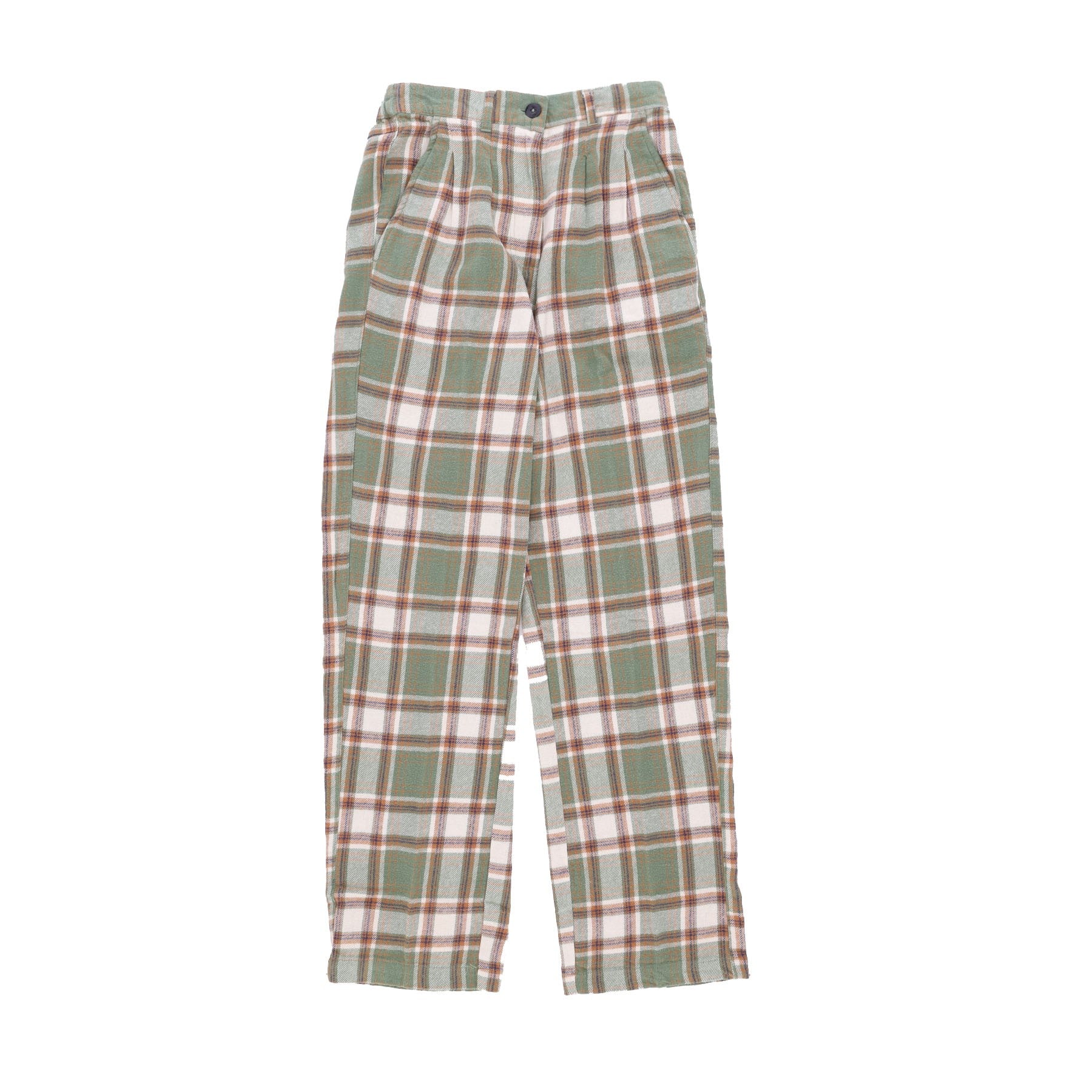 Obey, Pantalone Lungo Donna Pia Flannel Pant, Loden Frost Multi