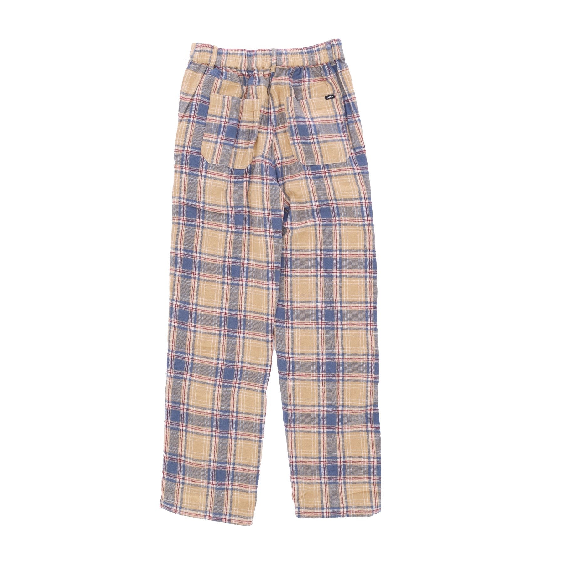 Obey, Pantalone Lungo Donna Pia Flannel Pant, 