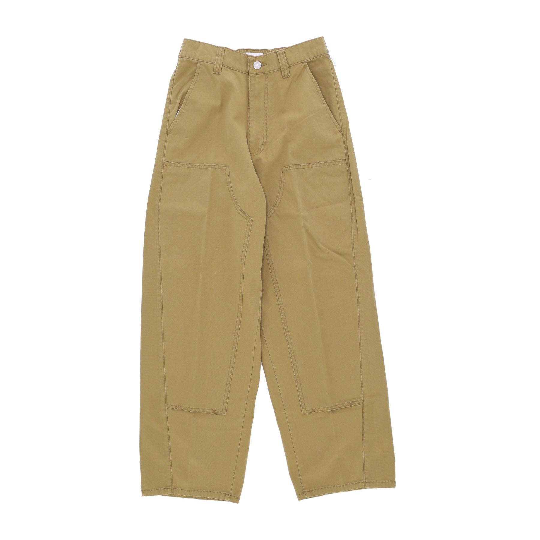 Tami Baggy Pant Women's Long Trousers Olive Oil